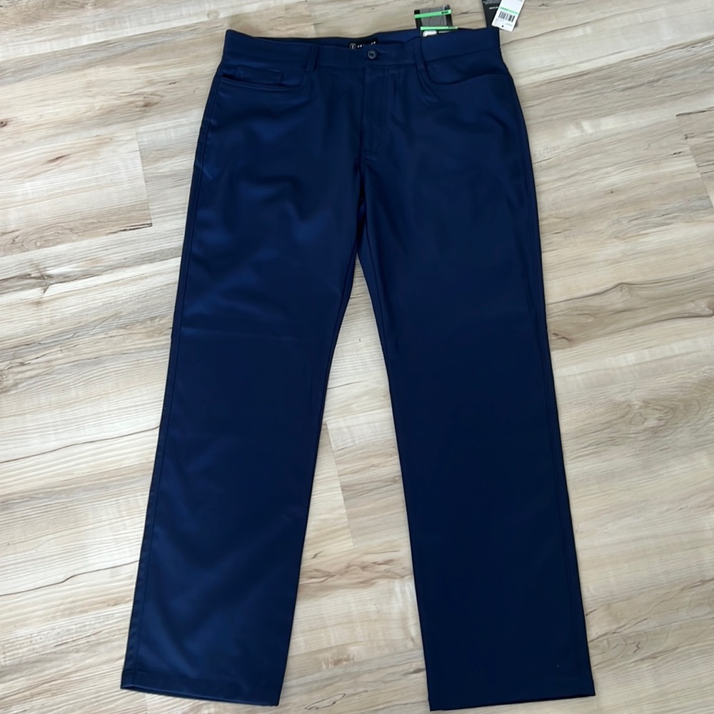 Men’s Navy PGA Tour Motionflux 360 PGA Tour Golf pants. Size 34x30